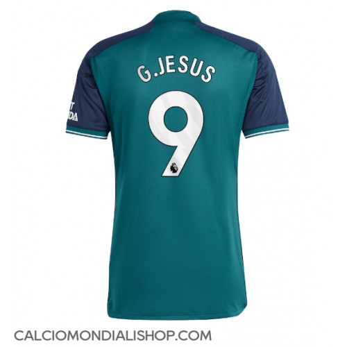 Maglie da calcio Arsenal Gabriel Jesus #9 Terza Maglia 2023-24 Manica Corta